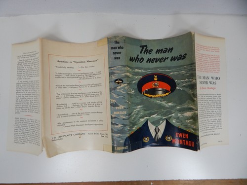 The Man Who Never Was Ewen Montagu, HC/DJ 1953 14th Print - Imagen 8 de 10