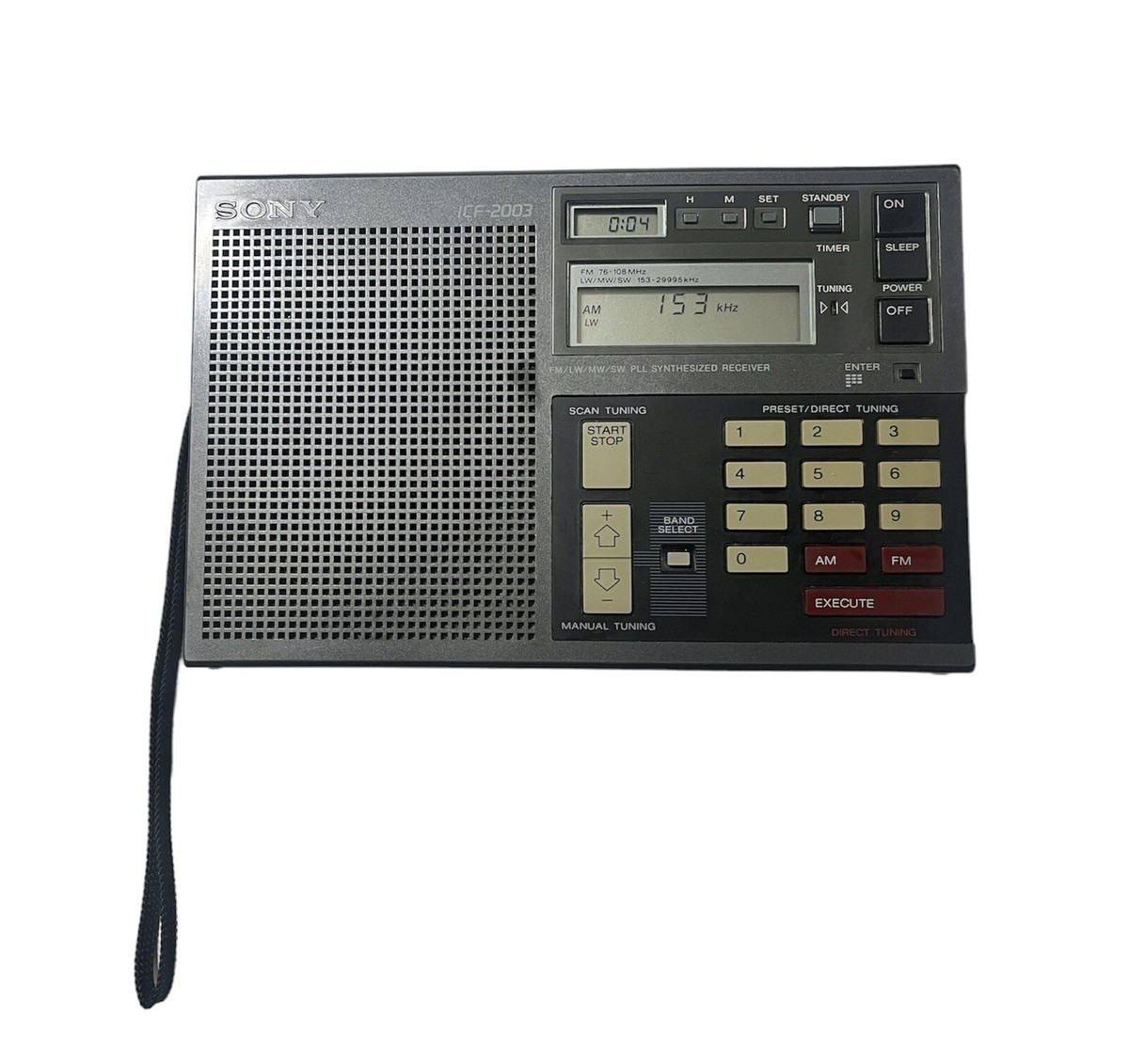 SONY／3BAND・TV／FM／AM ICF-R500V。DC:3V。単4×2 SONY／3BAND・TV／FM／AM ICF-R500V。DC:3V。単4×2