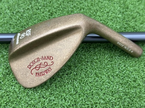Nuevo de Lote Antiguo Mizuno Golf Berilio Cobre RSF90 Arena Áspera y Cuña de Calle (Cabeza) Derecha 51*