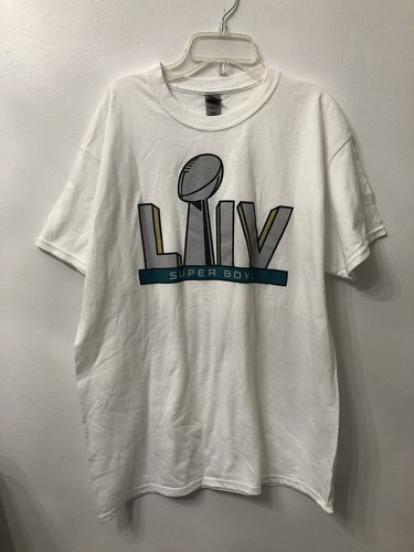 Superbowl 54 White T-shirt Men’s Extra Large Football LIV Chiefs Vs 49ers 2020 - Picture 3 of 9