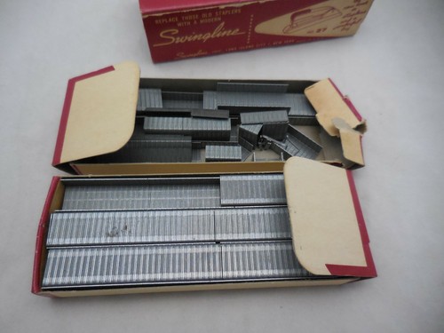 Swingline vintage número 35 grapas - Imagen 3 de 3
