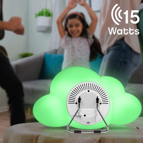 Wolke 15W Bluetooth-Lautsprecher, 8 Std. Akkulaufzeit mit Fernbedienung, Bigben - Bild 4 von 6