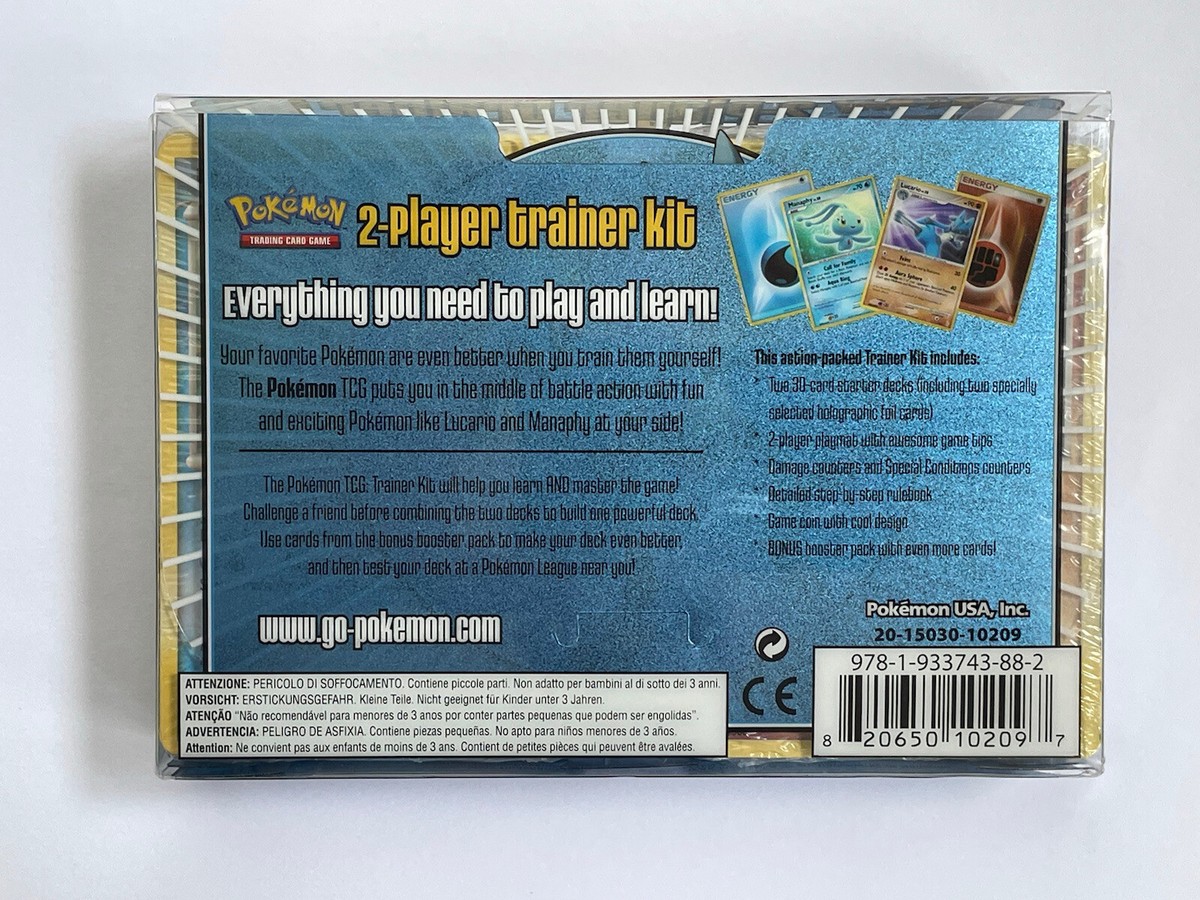 Pokémon Diamond & Pearl 2-Player Trainer Kit Game Lucario Pokémon Diamond & Pearl 2-Player Trainer Kit Game Lucario