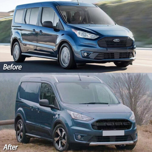Kühlergrill + Buchstaben für Ford Transit Connect 2016-2023 Raptor mattschwarz- - Bild 2 von 2