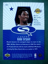 Kobe Bryant 1998 UD Choice Starquest Blue Lakers Upper Deck 📈🏀