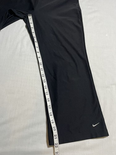 Nike Leggings Womens Extra Small Dry-Fit Capri Flare Activewear - Picture 5 of 7