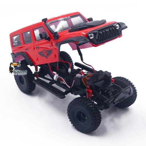 4x4 1/18 Scale Radio Control Off-road Vehicle Hobby Plus CR18 RTR RC Crawler Car - Picture 9 of 9