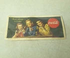 Coca Cola Postcard Girls Drinking How About a Coke Vintage 1944 Advertising