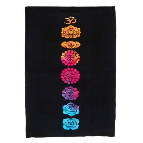 7 Chakras Póster Colgante Pared Tapices Obras de Arte Decoración de Pared Tapices Psicodélicos - Imagen 4 de 4