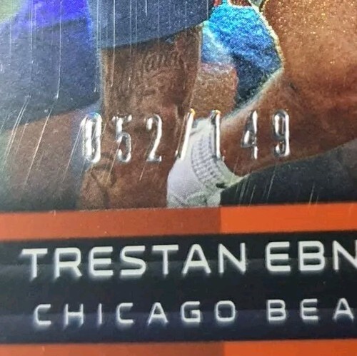 Trestan Ebner - Certified Football 2022 - Chicago Bears - Orange - /149 - RC - Bild 2 von 3