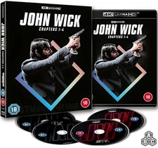 John Wick: Chapters 1-4 4K Ultra HD Blu-ray [Region Free]