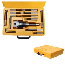 3'' Boring Head R8 Shank With 12 Carbide Boring Bars