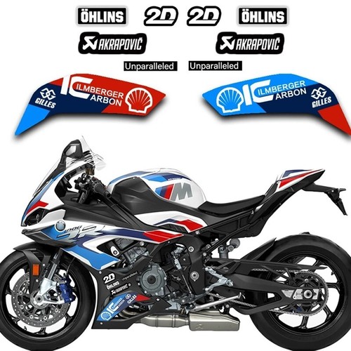 For S1000RR Lower Belly Pan Stickers Decal M stickers For S1000RR 2019+ - Picture 10 of 14