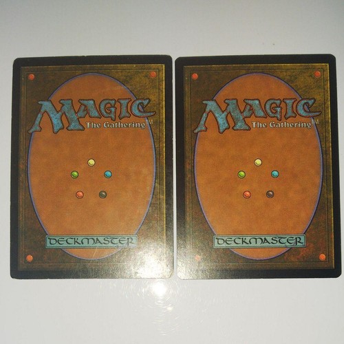 Magic The Gathering Gaea's Cradle Urza's Saga Legendary Land japonés conjunto de 2 - Imagen 4 de 4