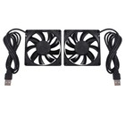 2X(80MM 5V USB Ventilateur 80Mm 8Cm 8015 Brushless DC Ventilateur de Refroi4551