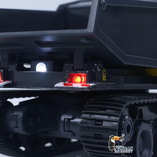 1:50 T14R Panther Electric RC Crawler Dump Truck RTR Tracked Tipper Toys Sound - Picture 16 of 17