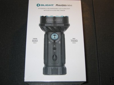 Olight Marauder Mini SCHWARZ - LED Taschenlampe 7000 Lm 600 Meter NEU & OVP