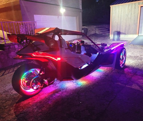 CHASING Flowing Series 2PCS 6.5FT Lights Strips For Slingshot Hood - Picture 13 of 18