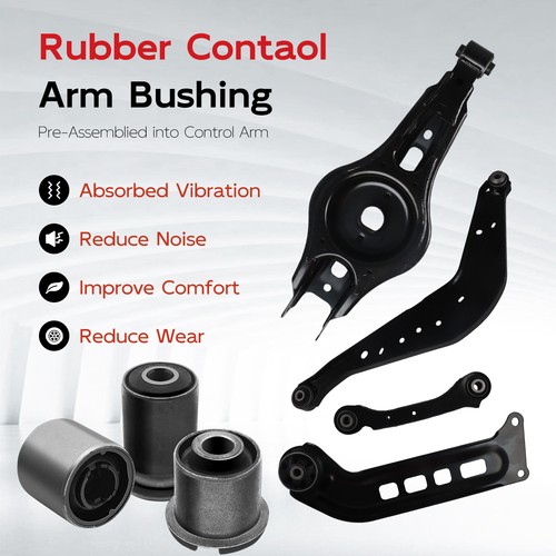 8X Rear Upper & Lower Control Arms for Chevrolet Malibu Buick Regal Sportback - Picture 5 of 11