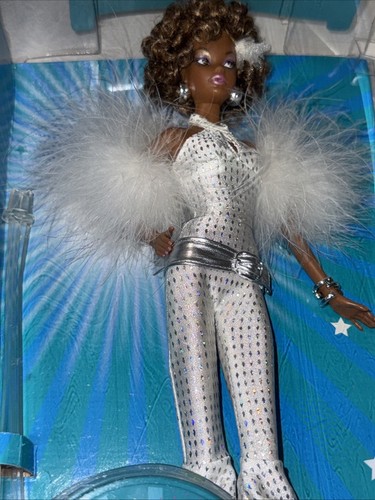"Celebrate Disco" Singing Afr Amer Steffi Face Model Muse Body Barbie NRFB 2008 - Bild 13 von 21