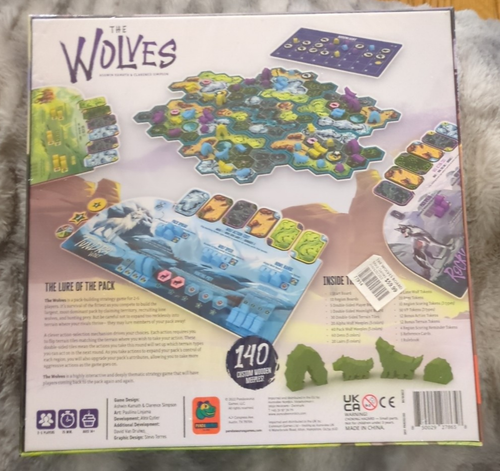 The Wolves Board Game Wolf Themed Survival Strategy Game Highly Interactive - Bild 2 von 2