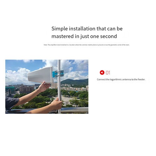 4G 3G 2G Cell Signal Booster Kit featuring Dual Antennas for Better Coverage - Zdjęcie 4 z 12