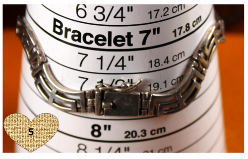 Mixed Bracelet Lot of 6 Sterling Silver & 835 Mexico 20 Centavos OMEGA CHAIN - Picture 10 of 15