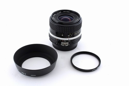 Probado [casi como nuevo] Nikon Ai Nikkor 35 mm f/2,8 lente gran angular MF... - Imagen 14 de 14