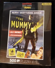 Sealed New - THE MUMMY Hammer House of Horror 500-piece Jigsaw Puzzle 14"x 19"
