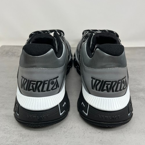 Versace Men's Trigreca Sneakers DSU8094 NEW without Box US 12.5 - Picture 3 of 8