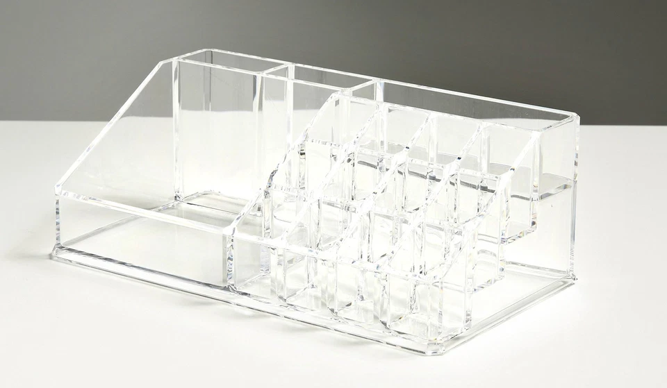 Organizador de Maquillaje Acrílico Navor y Organizador de Maquillaje Cosmético Encimera Almacenamiento Foto 4 de 4