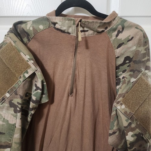 TRU-SPEC Atlanco Cordura Combat Shirt Large Reg OCP Camouflage Baselayer - Picture 6 of 7