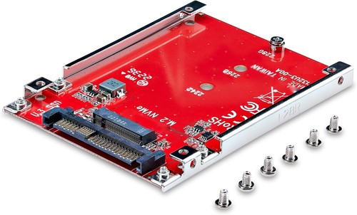 StarTech.com M.2 to U.3 Adapter for M.2 NVMe SSDs, PCIe M.2 Drive to 2.5inch U.3 - Picture 3 of 9