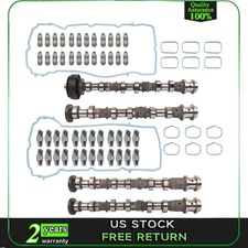 4x Camshafts Rockers Lifters Kit Fits 11-16 Chrysler Dodge Ram 3.6L V6 Pentastar