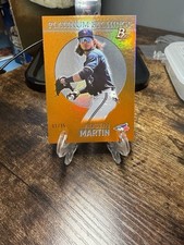 2021 Bowman Platinum - Platinum Etchings Austin Martin #PET-3 Orange /25 (RC)