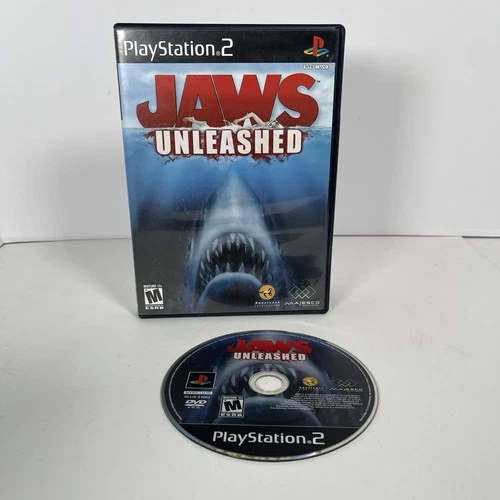 Jaws Unleashed (Sony PlayStation 2, PS2) No Manual Tested