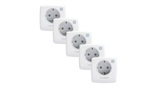 Homematic IP Smart Home 5er-Set Schaltsteckdo...