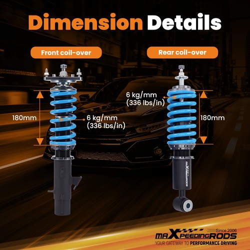 maXpeedingrods T6 Adjustable Damper Coilover For MINI Cooper d Clubman R55 07–14 - Picture 9 of 20