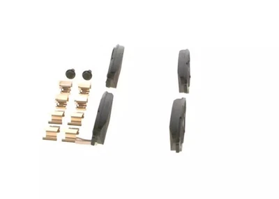 Jeu de plaquettes de frein avant BOSCH 0 986 494 092 - Photo 1/4