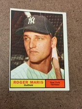 1961 TOPPS ROGER MARIS #2  FAIR  V15848