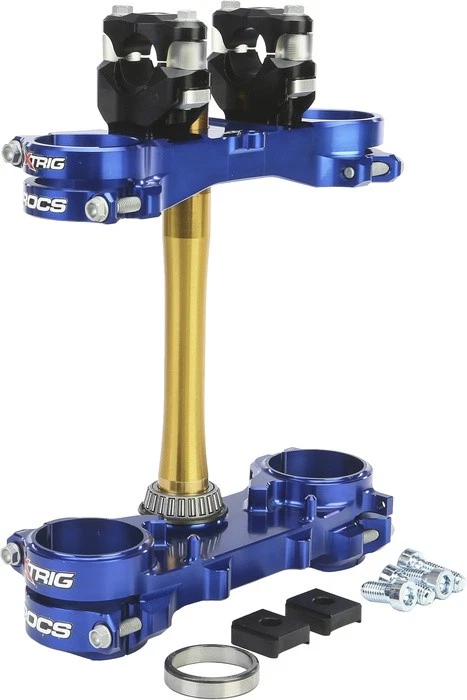 Clamp XTRIG ROCS 23mm Vert Kawasaki - Référence 501330000000, Pour KX250/KX450 2019-2023, Neuf