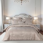 Bianca Bellagio Gold 6 Pcs Jacquard Geometric Comforter Set