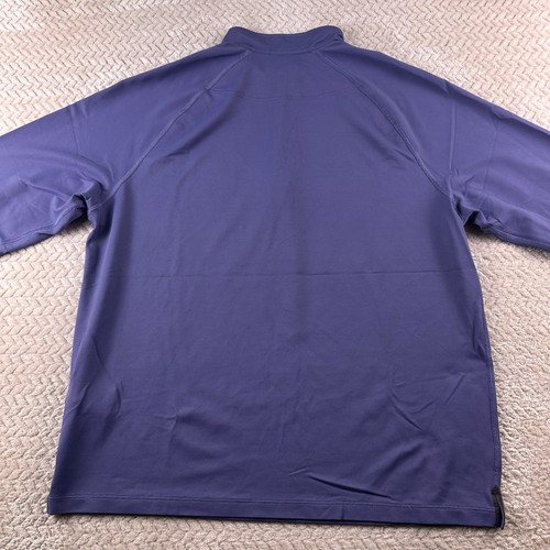 Rhone Session 1/4 Zip Performance Breathable Pullover Men’s Size L Blue UPF 50 - Picture 10 of 16