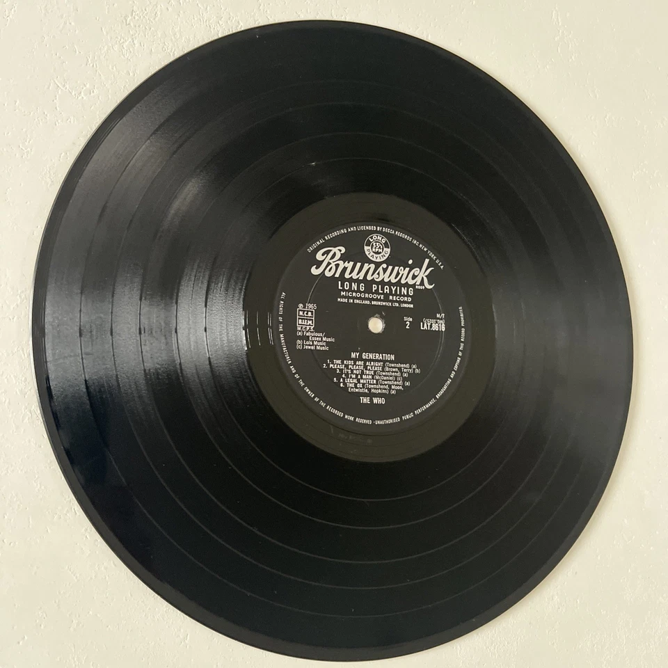 The Who-My Generation 1st UK *Mono* Press w/Original Inner *A1/B1* VG/VG - Image 4 of 4