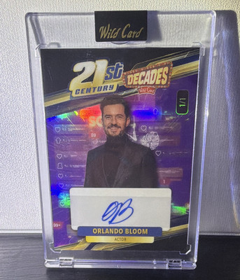 Wild Card 2026 21st Century Decades Orlando Bloom Auto 1/1 Holo #2D2PR3-OBA