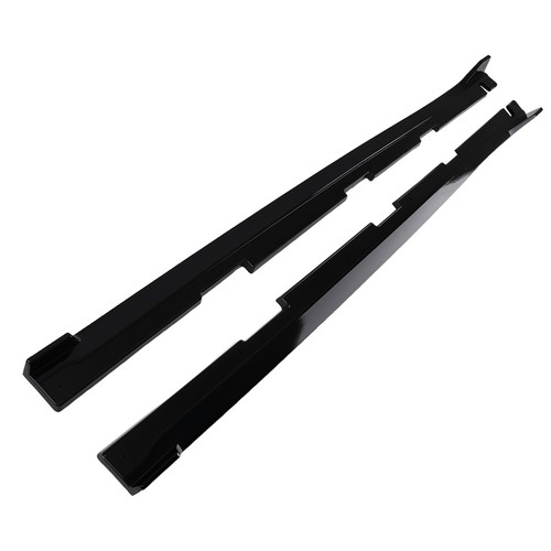 Side Body Extension Panel Kit for Honda Civic 10th Gen 2016 2017-2021Gloss Black - Picture 14 of 15