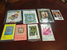Lot Of 8 Mixed Quilt Patterns Lot ,#18