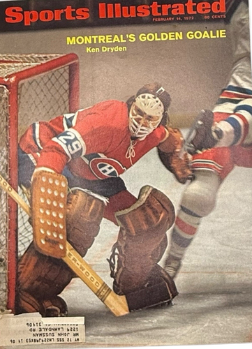 Sports Illustrated Magazine February 14 1972 Ken Dryden Montreal Hockey Goalie - Picture 6 of 6
