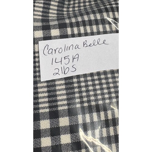 Carolina Belle Jacket Blazer Plaid Houndstooth Women Medium Black White New - Picture 13 of 13
