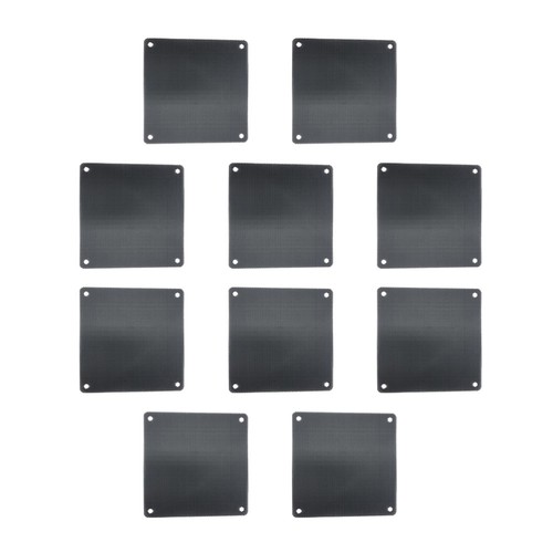 10 Pcs Staubnetz Staubsichere Computerlüftergrills Computerlüfterfilter - Photo 11/12